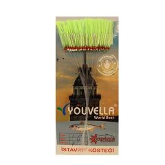 Çinekop Kösteği UV-GLOW Simli Youvella Kartonda 50 İğne 025mm Köstek 86