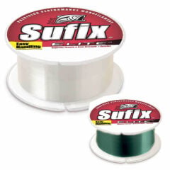 Sufix Elite Misina LOW VIS GREEN - 0.25MM - 300MT - 5.4KG