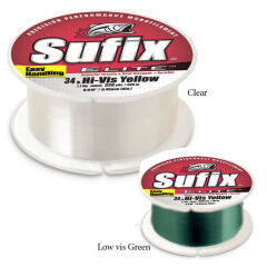 Sufix Elite Misina LOW VIS GREEN - 0.25MM - 300MT - 5.4KG