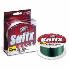 Sufix Elite Misina LOW VIS GREEN - 0.35MM - 300MT - 10.3KG