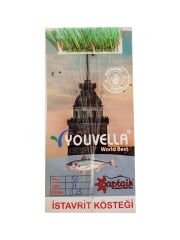 İstavrit Kösteği UV-GLOW Simli Youvella Kartonda 50 Kırmızı İğne 015mm Köstek