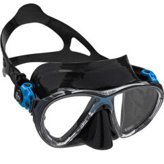 Cressi Big Eyes Evolution Dalış Maskesi BLACK-BLUE