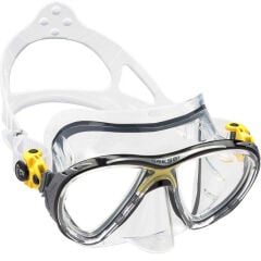 Cressi Big Eyes Evolution Dalış Maskesi CLEAR-YELLOW-BLACK