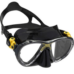 Cressi Big Eyes Evolution Dalış Maskesi BLACK-YELLOW
