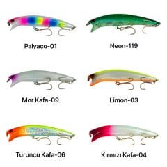 Albastar V Gaga Sert Balık PALYAÇO-01 - 90MM - 12G