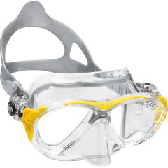 Cressi Eyes Evolution Crystal Dalış Maskesi CLEAR-YELLOW