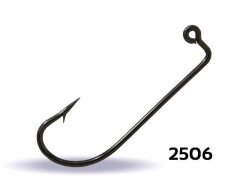 Youvella 2506 Jig Head İğnesi Dövme Delikli Uzun 100lü Kutu Black Nikel
