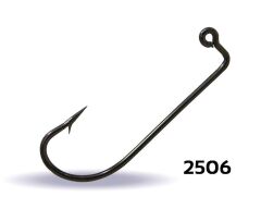 Youvella 2506 Jig Head İğnesi Dövme Delikli Uzun 100lü Kutu Black Nikel Standart - 1-0
