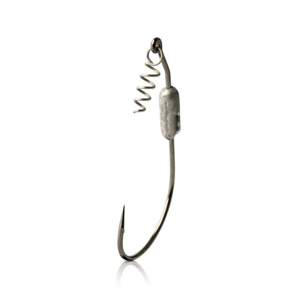 Mustad 91768S18 Power Lock Plus Spring Olta İğnesi BLACK NICKEL - NO:3/0-3LÜ
