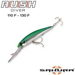 Sakura Rush Diver Longbill Minnow Floating Sahte Balığı CR01 - 110MM