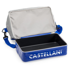 Castellani Su Geçirmeyen Yeni Model Atış Çantası Mavi Beyaz