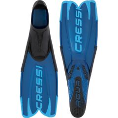 Cressi Agua Pro Dalış Paleti NO:44/45 - BLUE/BLUE
