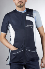 Castellani TK PRO Atış Yeleği Lacivert Beyaz