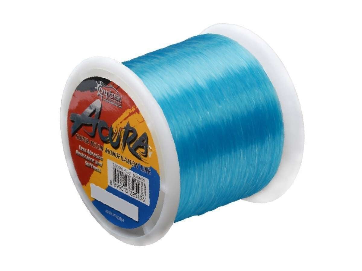 Captain Acura 1000mt Monofilament Misina Mavi Standart - 0.60 MM