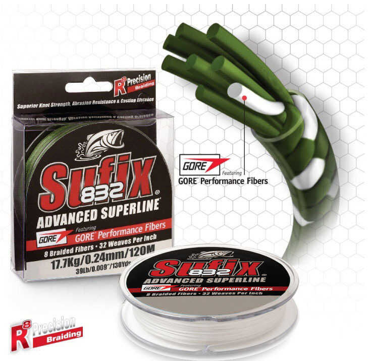 Sufix 832 Advanced İp Misina GHOST - 0.13MM - 100MT - 8.2KG
