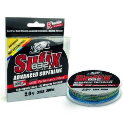 Sufix 832 Advanced İp Misina MULTICOLOR - 0.18MM - 100MT - 12KG