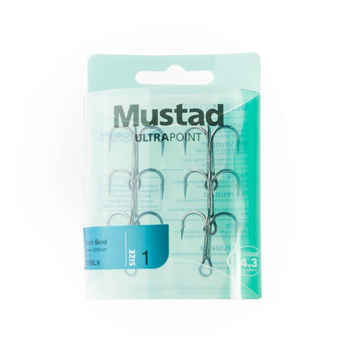 Mustad Olta İğnesi TR 78 BLN 6 lı METALİK SİYAH - NO:1-0