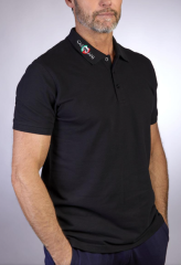 Castellani Polo Tişört Siyah - XXXL