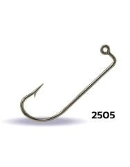 Youvella 2505 Jig Head İğnesi Dövme Delikli Uzun 100lü Kutu Nikel