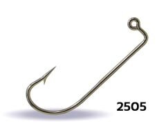 Youvella 2505 Jig Head İğnesi Dövme Delikli Uzun 100lü Kutu Nikel
