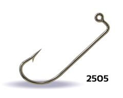 Youvella 2505 Jig Head İğnesi Dövme Delikli Uzun 100lü Kutu Nikel