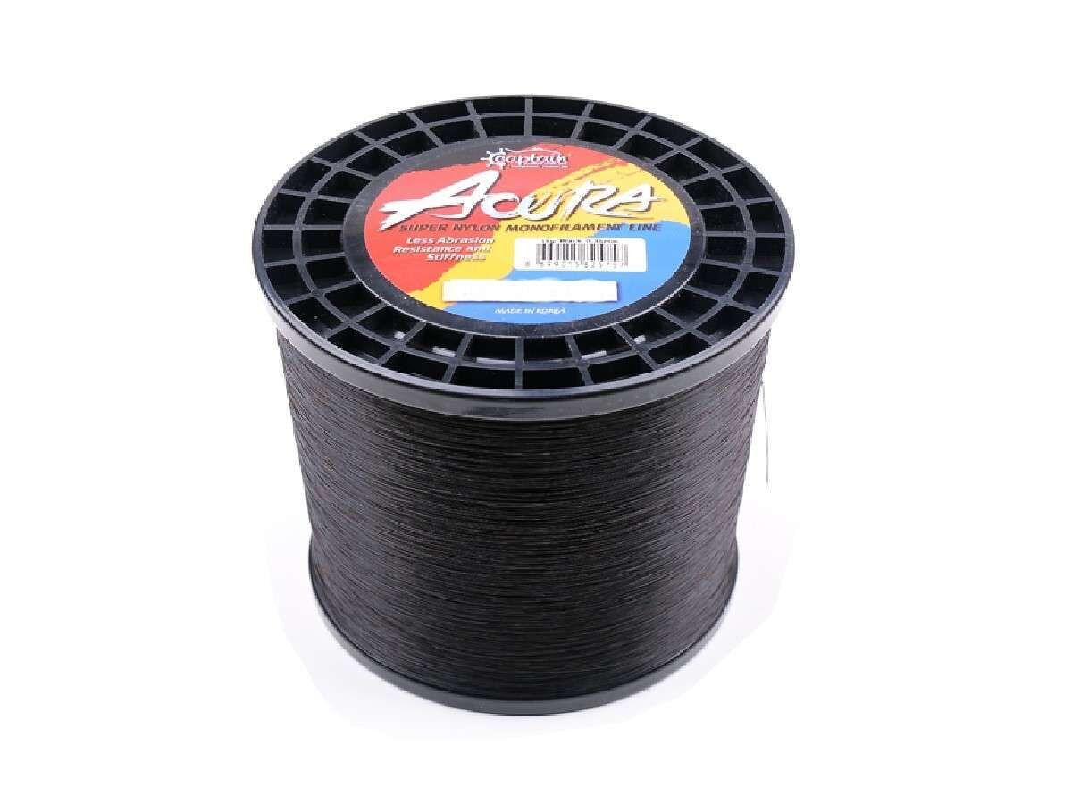 Captain Acura 1kg Bobin Misina Siyah Standart - 0.35 MM