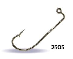 Youvella 2505 Jig Head İğnesi Dövme Delikli Uzun 100lü Kutu Nikel Standart - 2-0