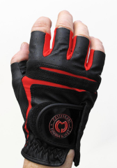 Castellani Pro Eldiven Yarım Siyah