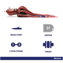 Mustad Inkvader Octopus Jig Sahte Yem SPY - SPIDER - 260GR