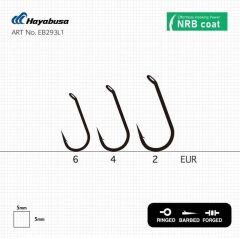 Hayabusa P2 Sazan İğnesi Dövme Teflon Black 10lu Paket