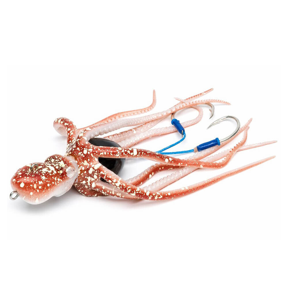 Mustad Inkvader Octopus Jig Sahte Yem RIF - REEF - 80GR