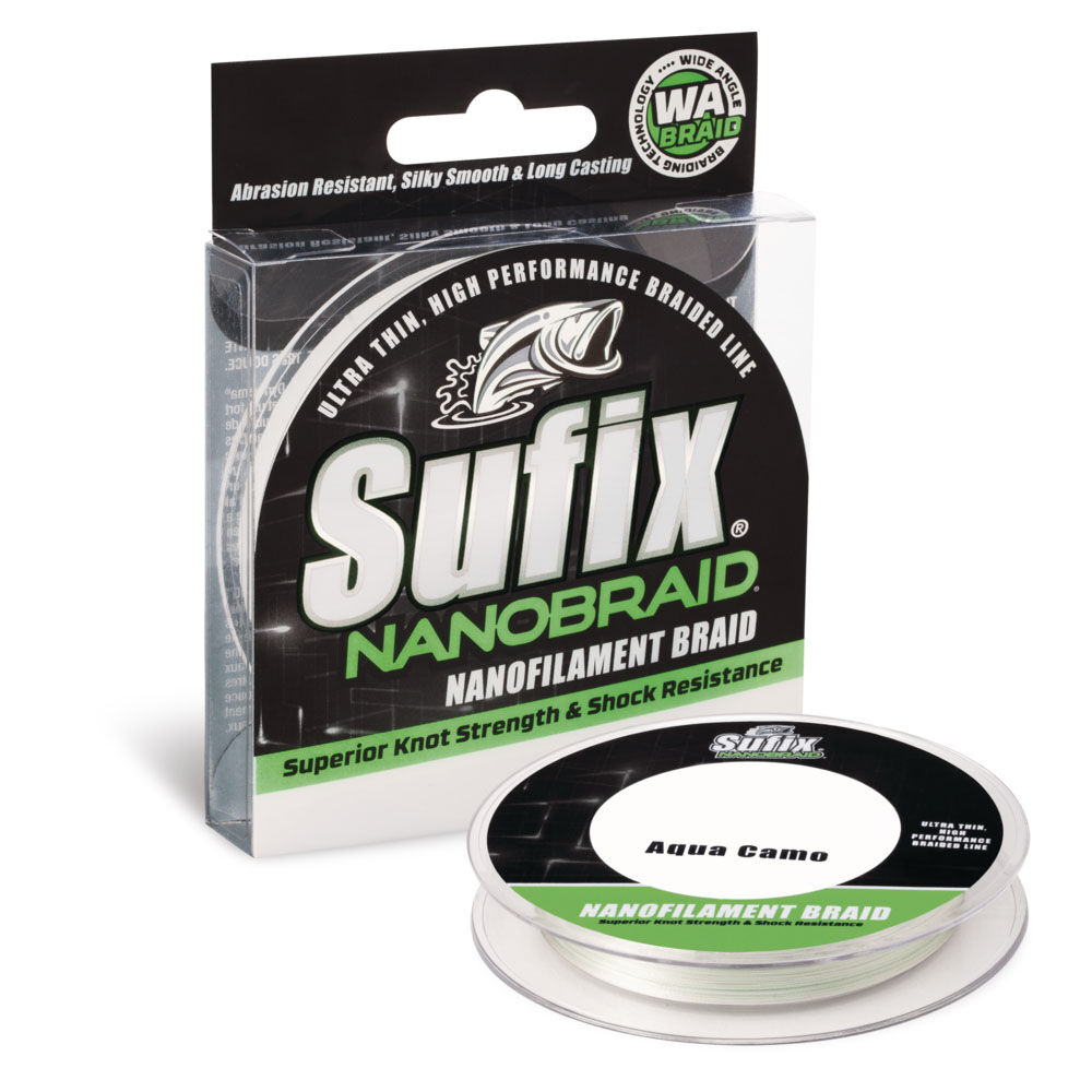 Sufix Nano Braid İp Misina AQUA CAMO - 0.06MM - 100MT - 3.3KG