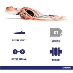 Mustad Inkvader Octopus Jig Sahte Yem RIF - REEF - 150GR