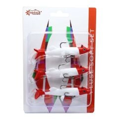 Captain 3066 Pluse Soft 10cm Turna Silikonu 3lü Set Suni Yem 1