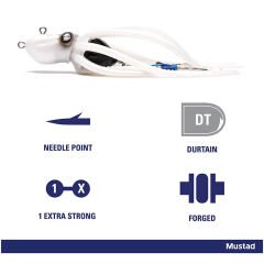 Mustad Inkvader Octopus Jig Sahte Yem CAS - CASPER - 170GR