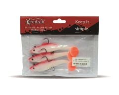 Captain 3567 Cracker Soft 10cm Levrek Turna Silikonu 3lü Set Suni Balık 7