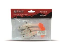 Captain 3567 Cracker Soft 10cm Levrek Turna Silikonu 3lü Set Suni Balık 7