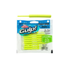 Berkley Gulp Baby Sardine Sahte Yemi 5 CM 18 Lİ - GLOW WHİTE SİLVER
