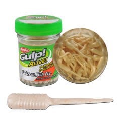 Berkley Gulp Alive Fish Fry FLUORESCENT ORANGE - 2CM