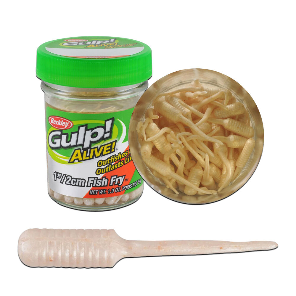 Berkley Gulp Alive Fish Fry LUMA GLOW - 2CM