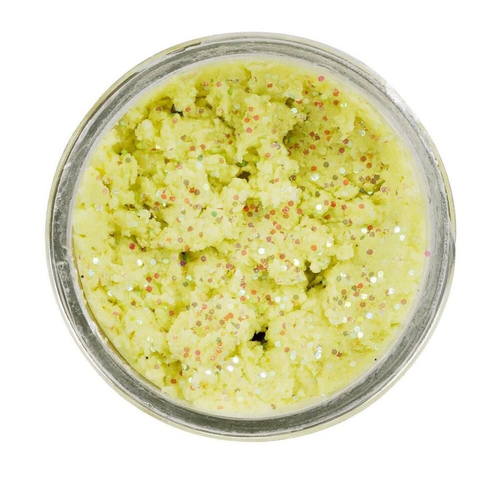 Berkley Powerbait Natural Glitter Trout Bait Garlic Sahte Yemi GARLIC GLITTER - 50 GR