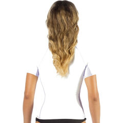 Cressi Rash Guard Lady Kısa Kollu T-Shirt WHITE-LILAC - NO:3 - M