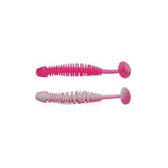 Berkley PowerBait Power Leech Suni Yem PINK / WHITE - 50MM - 12Lİ