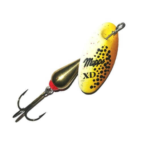 Mepps Xd Tri Fluo Olta Kaşığı KAHVERENGİ BENEKLİ - NO:1