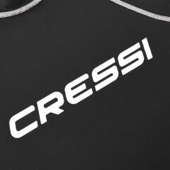 Cressi Rash Guard Lady Kısa Kollu T-Shirt BLACK-WHITE - NO:4 - L