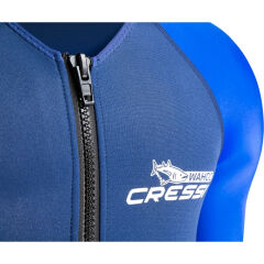Cressi Wahoo Man Yüzme ve Dalış Elbisesi L - 4 / 2MM - BLUE-LIGHT BLUE
