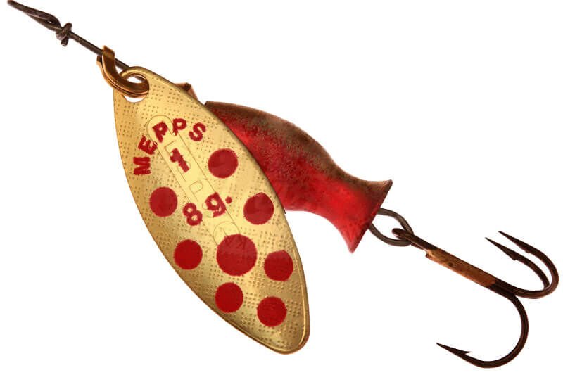 Mepps Longue Heavy Olta Kaşığı SARI-KIRMIZI - NO:1