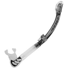 Cressi Alpha Ultra Dry Şnorkel BLACK-YELLOW