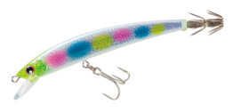 Yozuri Crystal Minnow Egi Sinking Kalamar Sahte Balığı LSCA - F1026 - 110MM