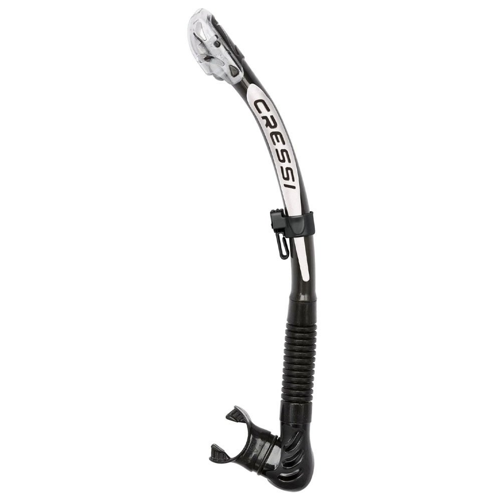 Cressi Alpha Ultra Dry Şnorkel BLACK-WHITE